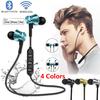 Magnetic Wireless Bluetooth 4.2 Earphone Sport Running Headset In-ear Sweatproof Headphone with Mic