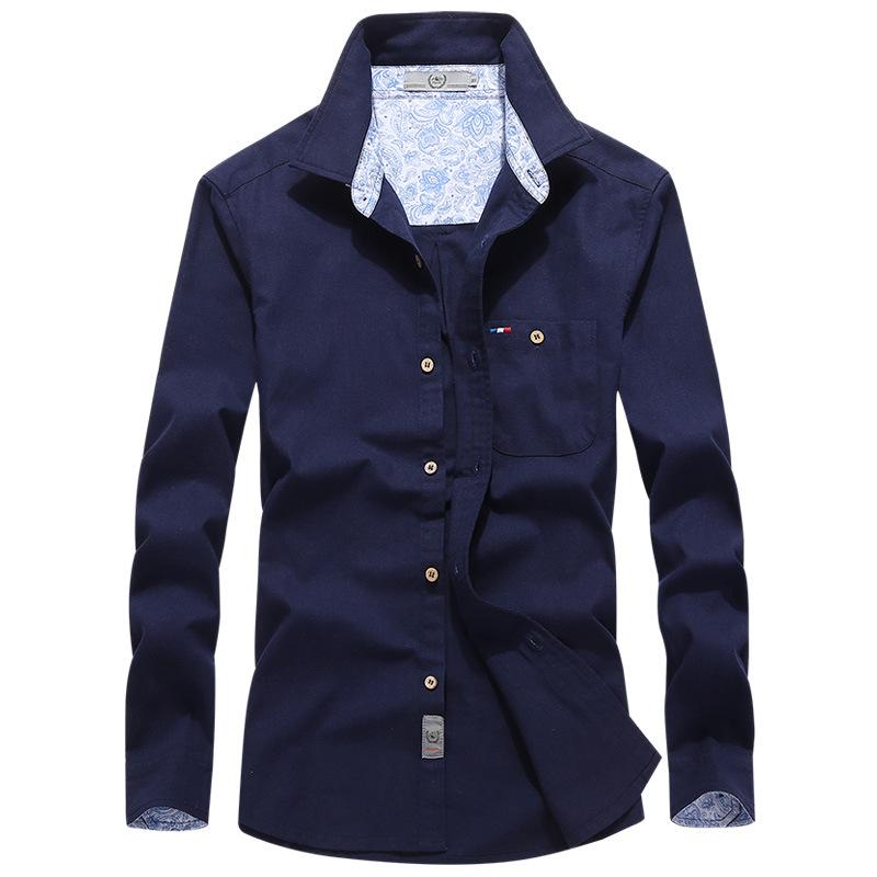 Мужские рубашки большого размера — фото 6