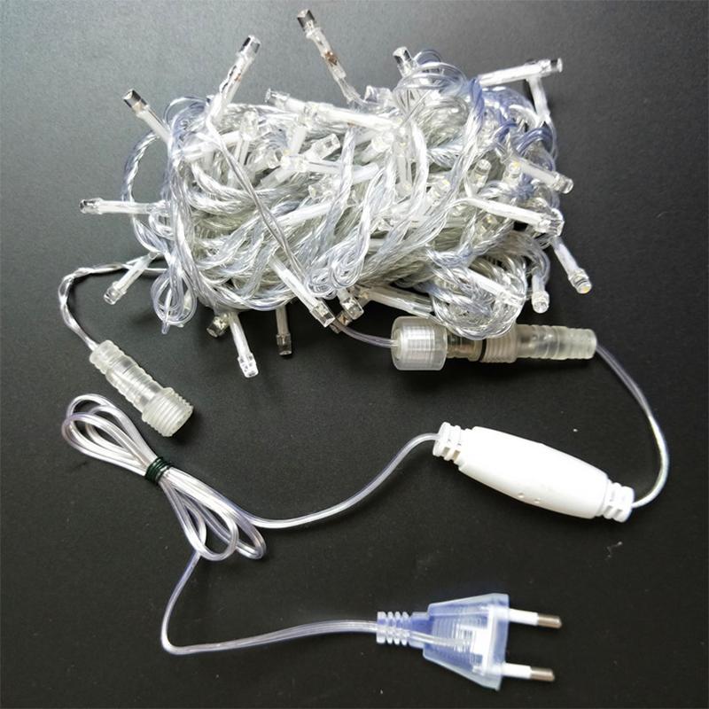 4m Christmas Fairy Lights String Garland Curtain Light Waterproof For Tree Home Garden Wedding Party Outdoor Indoor Decoration