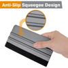 KESPEN Window Felt Squeegee, Vinyl Scraper For Window Privacy Film And Car Glass, Tint Squeegee Tallation Tool Protection Scratches Film Soothing,
