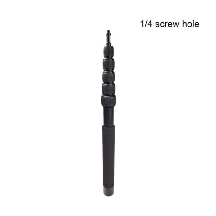6-teiliger ausziehbarer Mikrofonarmstange für Filmaufnahmen mit 1/4" / 3/8" Gewinden