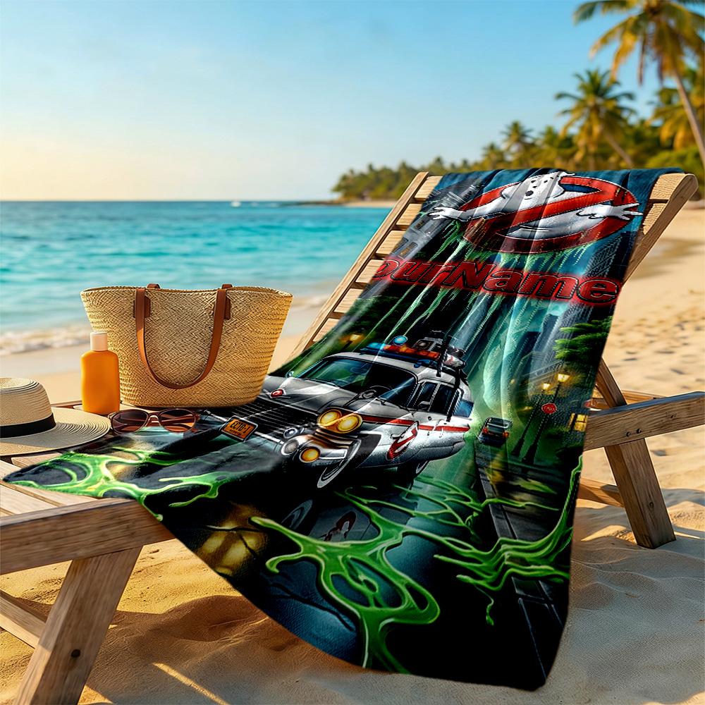 Peterbilt Heavy Trucks Customized Name Beach Towel Soft Durable Quick-Dry Portable for SwimmingBeachCamping Travel Beach AccessoriesGym