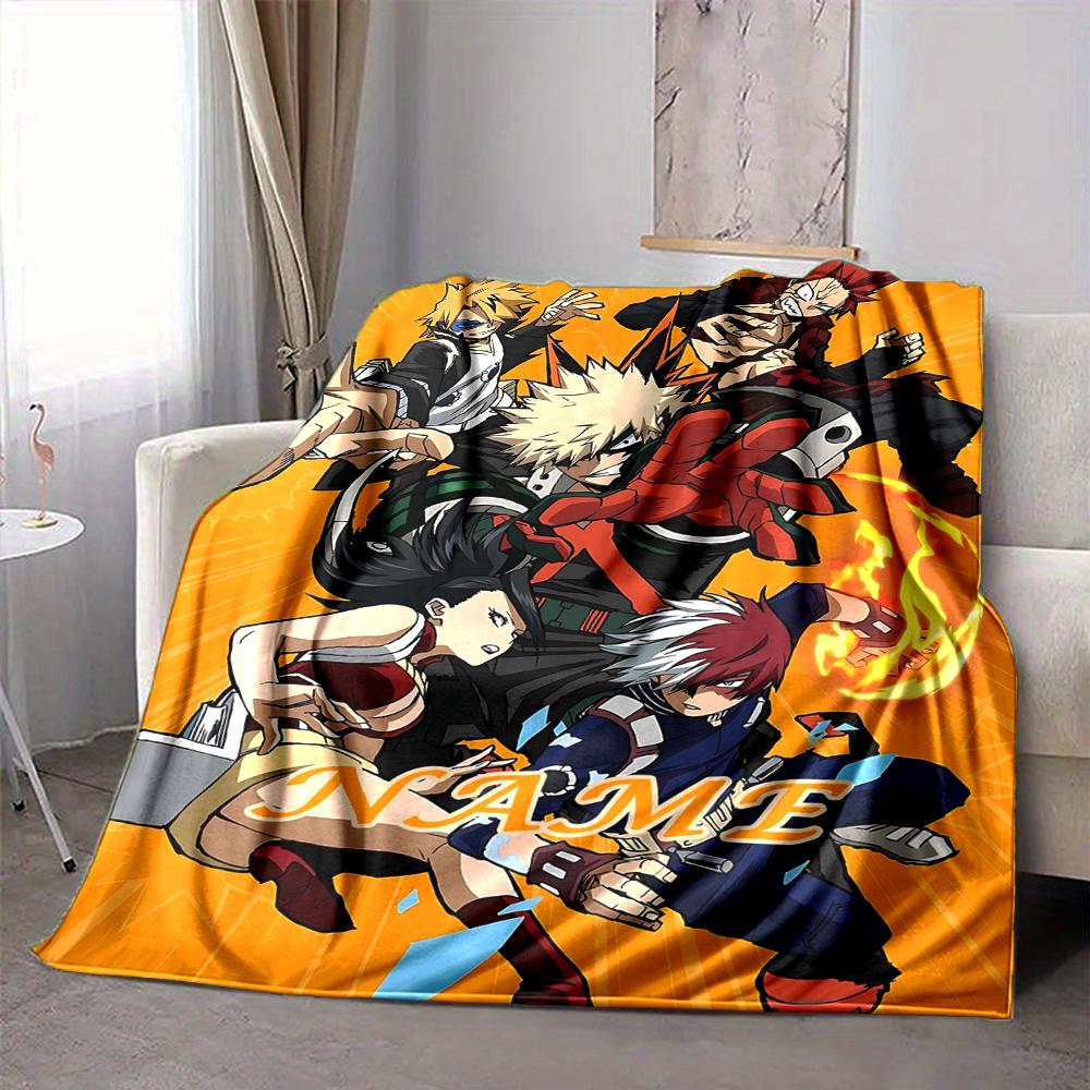 Custom 1pc Adventure Demon World Blanket, Soft And Comfortable Blanket, Casual Warm, Camping Travel Blanket, Birthday Gift Q912114