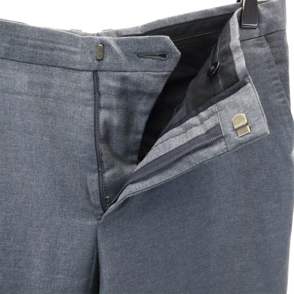 Gucci Wool Slacks Pants 7-48R Gray Men's Used