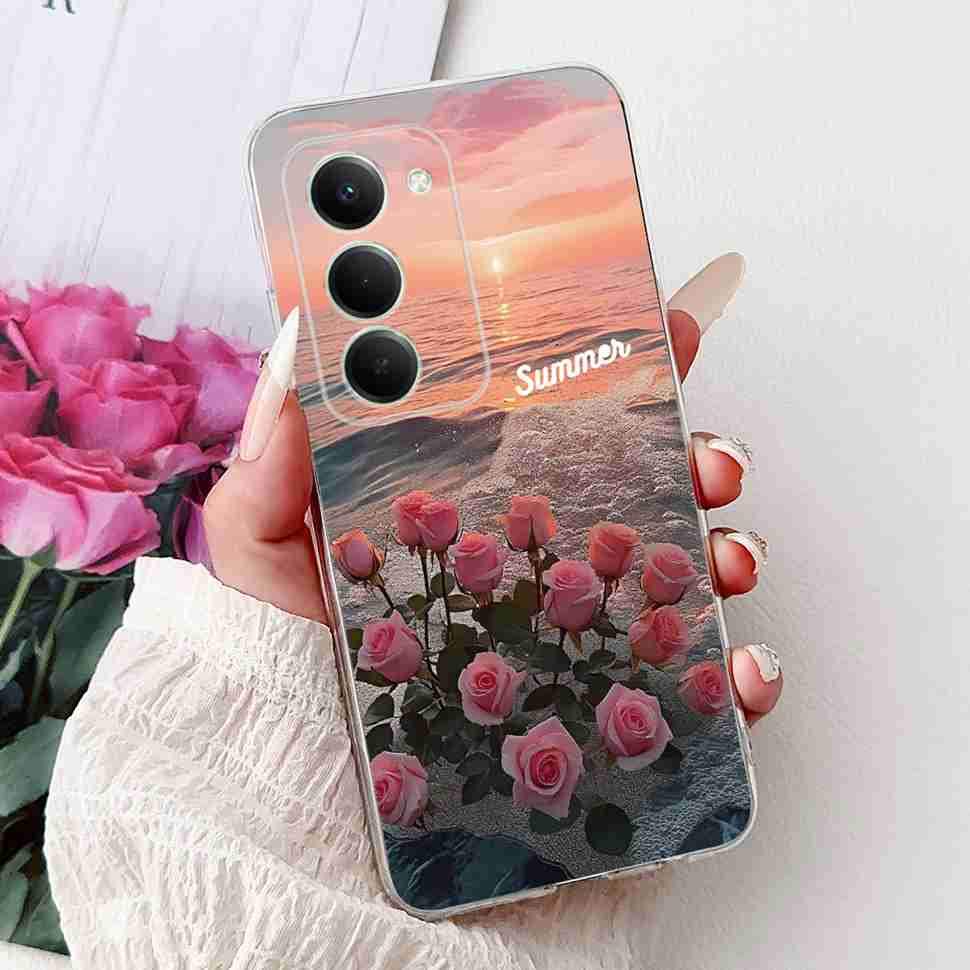 Case For Redmi 15 5G New Design Butterfly Flowers Shockproof Casing For Xiaomi Redmi15 Redmi 15 5G Soft Phone Back Cover