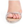 Women's Sandal Anti-Slip & Sweat-Absorbing Forefoot Pads: Breathable, Anti-Chafing, and Self-Adhesive.