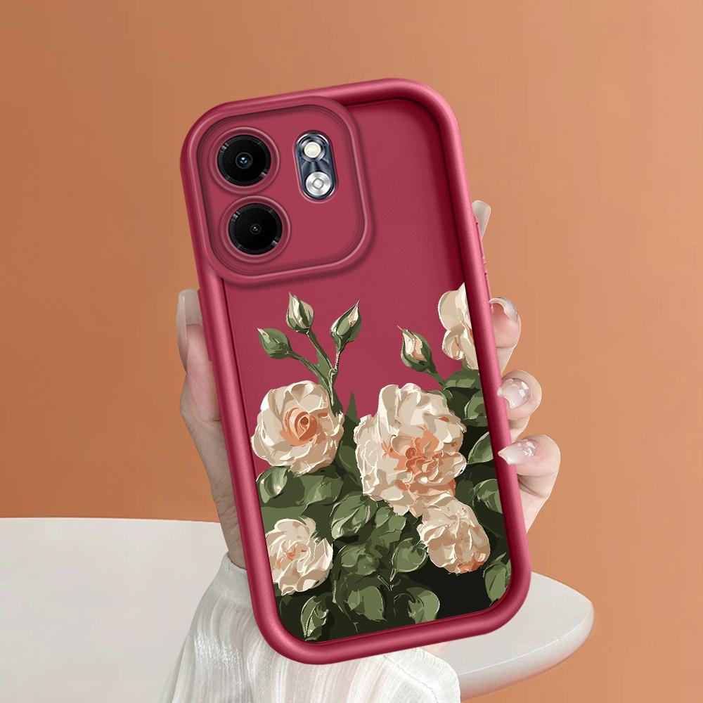 Soft Silicone Phone Casing Full Cover Camera Shockproof Protection Case for Huawei Honor Infinix Tecno iPhone Motorola Google