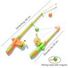 7Pcs/Set Children'S Magnetic Fishing Game Fish Toy Magnetic Game Fishing Toy Exercise Body Coordination Suit Gift To Children