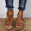 2025 Platform Wedge Women's Sandals Lightweight Soft Sole Wedge Velcro Comfort Sandals