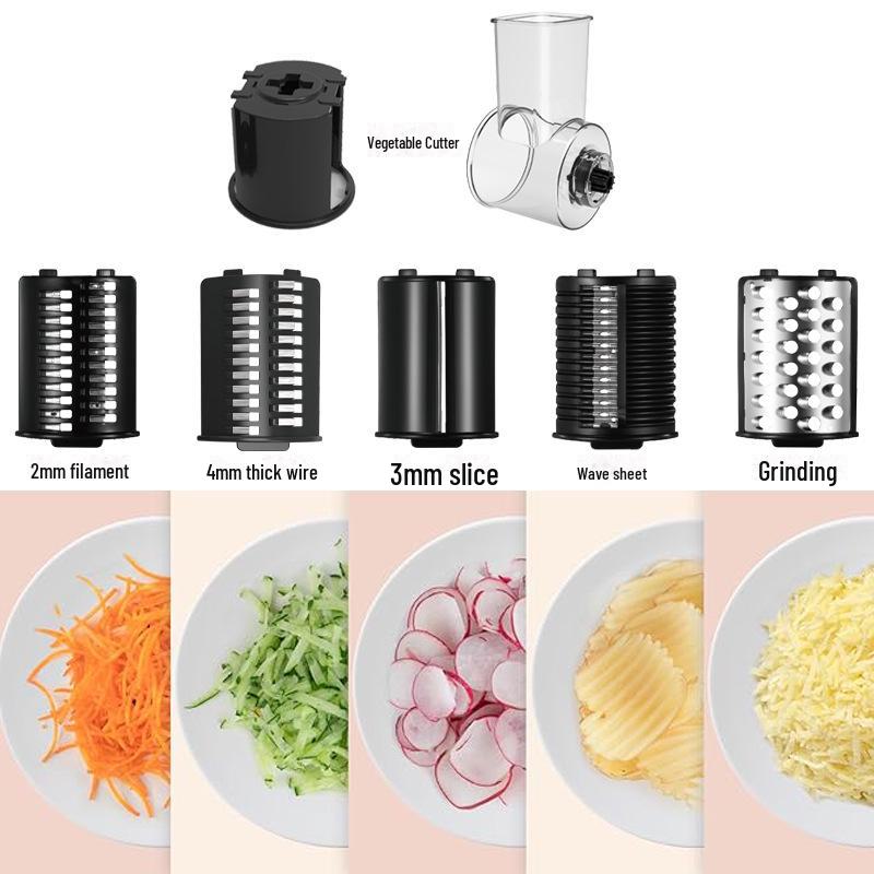 Automatický mlýnek na maso a plnička klobás z nerezové oceli evropského standardu: Multifunkční zařízení do zásuvky pro domácnost