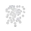 50pcs New 11MM White Replacement Earbud Tips Soft Silicon Cover For Samsung HTC In-Ear Headphones Earphones Accessories