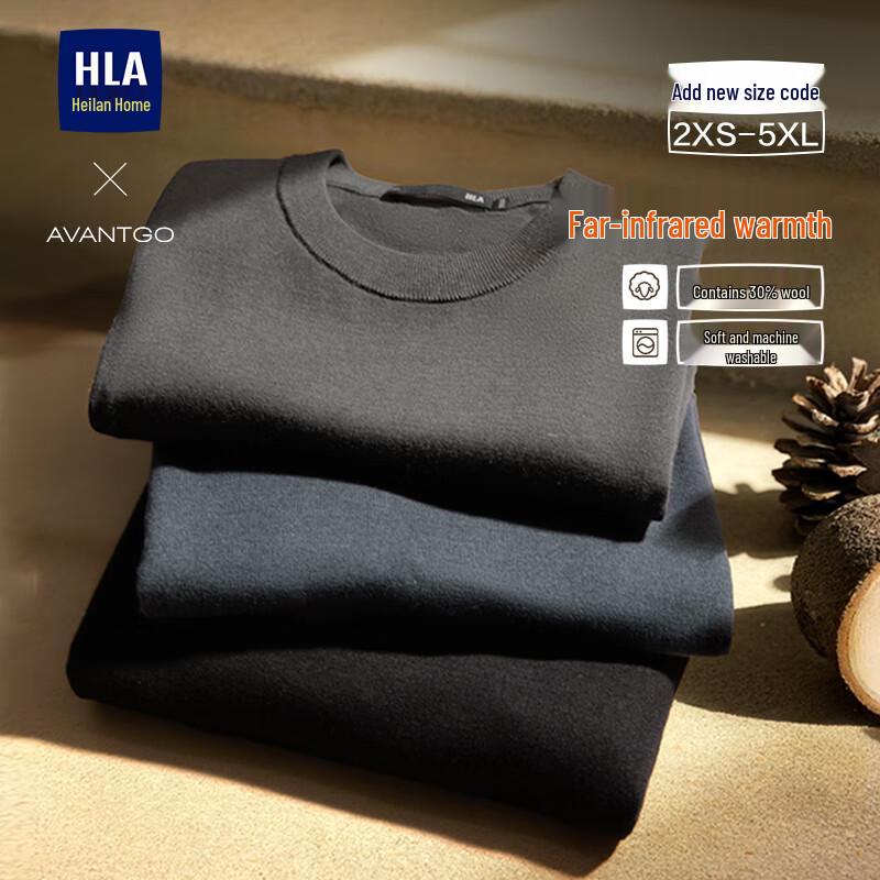 

HLA Men s 30% Wool Blend Pullover Sweater XXS