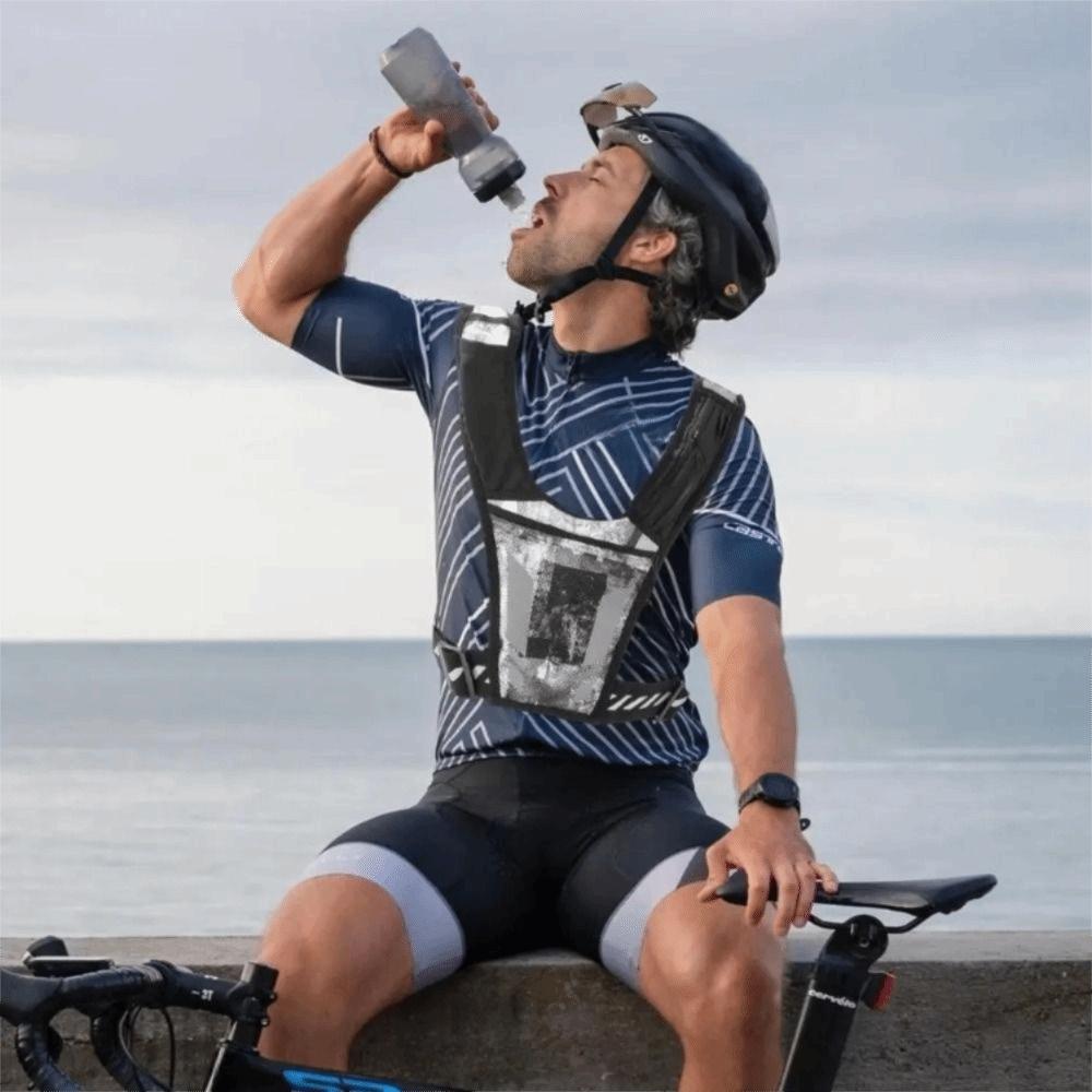 Universal Fit Hydration Backpack Mesh Breathable Sport Running Vest Sport Activities
