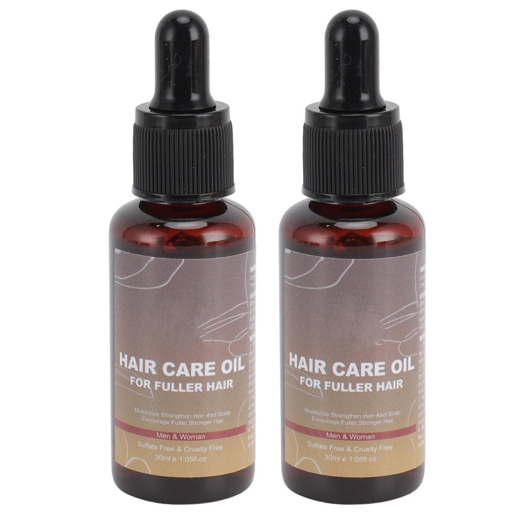 2pcs 30ml Hair Growth Essential Oil Prevent Loss Root Strengthening Hair Thickening Oil for All Hair Types