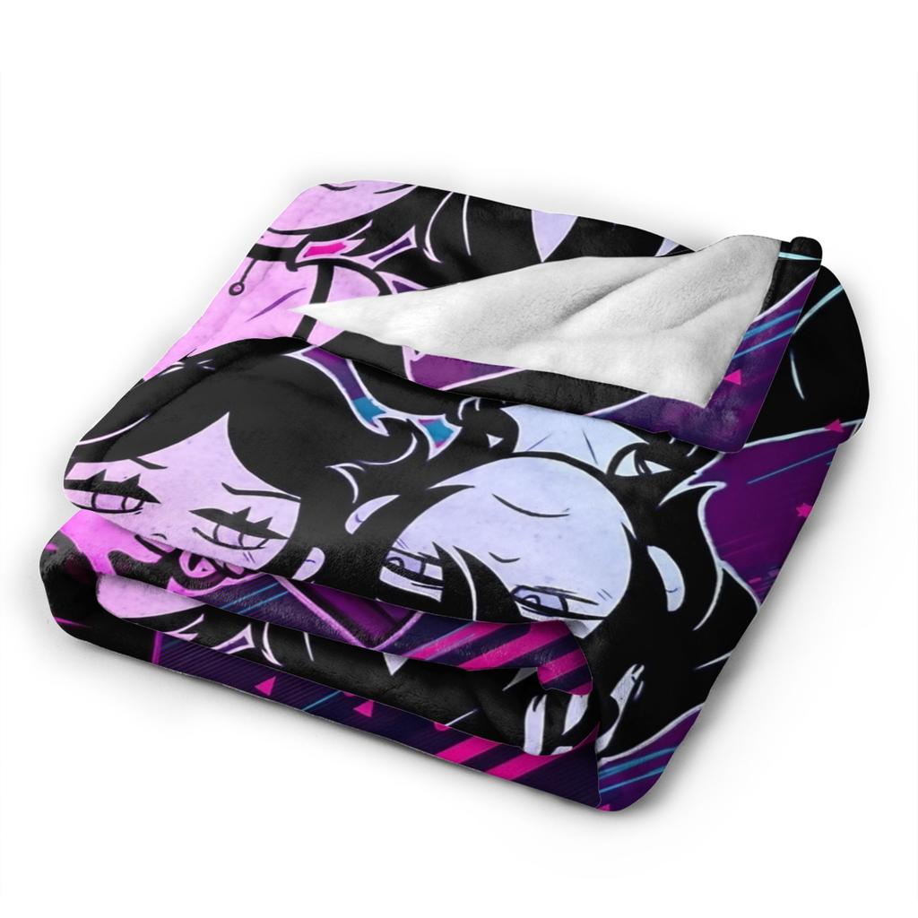 Ashley and Andrew Velvet Throw Blankets The Coffin of Andy and Leyley Modern Blanket for Bed Couch Super Warm Bedroom Quilt,