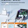 100W 3-in-1 USB-Schnellladekabel mit mehreren Funktionen