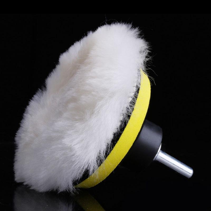 7pcs 3" Car Polishing Buffing Pad Wheel Kit+M14 Drill Adapter for Car Buffer