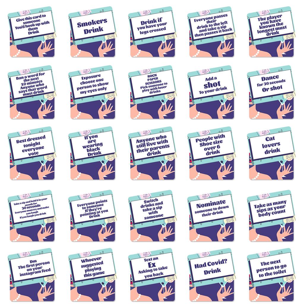 50 Cărți Joc de Societate Multiplayer Interactiv Cărți Joc de Încălzire Recreere și Distracție Cărți Distractive pentru Petrecere Team Building Cărți Joc de Societate