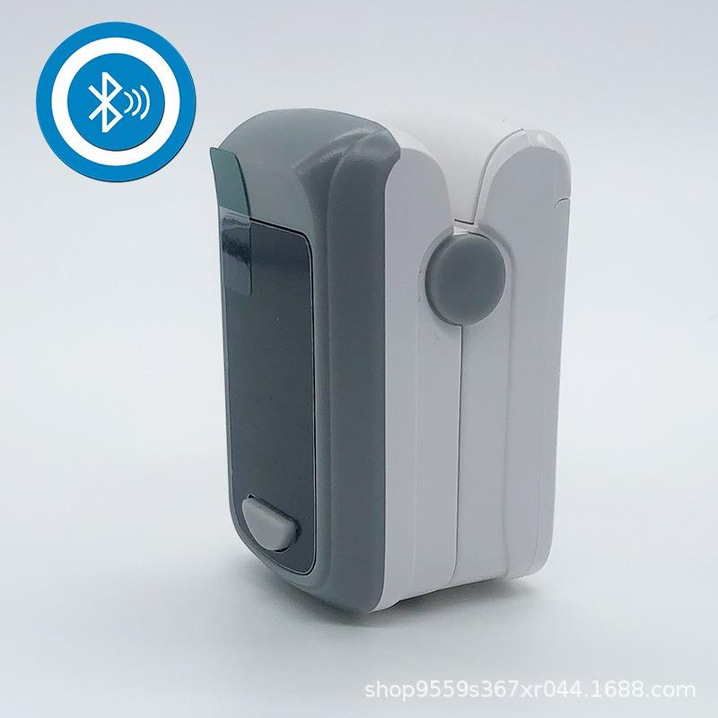 Pulsoksymetr Bluetooth dla dorosłych, klips na palec, ładowalny, domowy