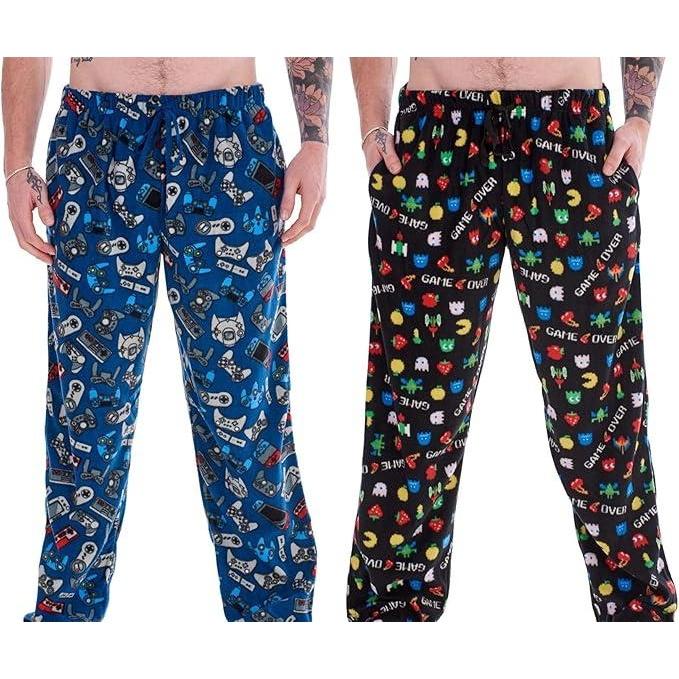 Keanu Mens Gamer Lounge Pants (Pack of 2)