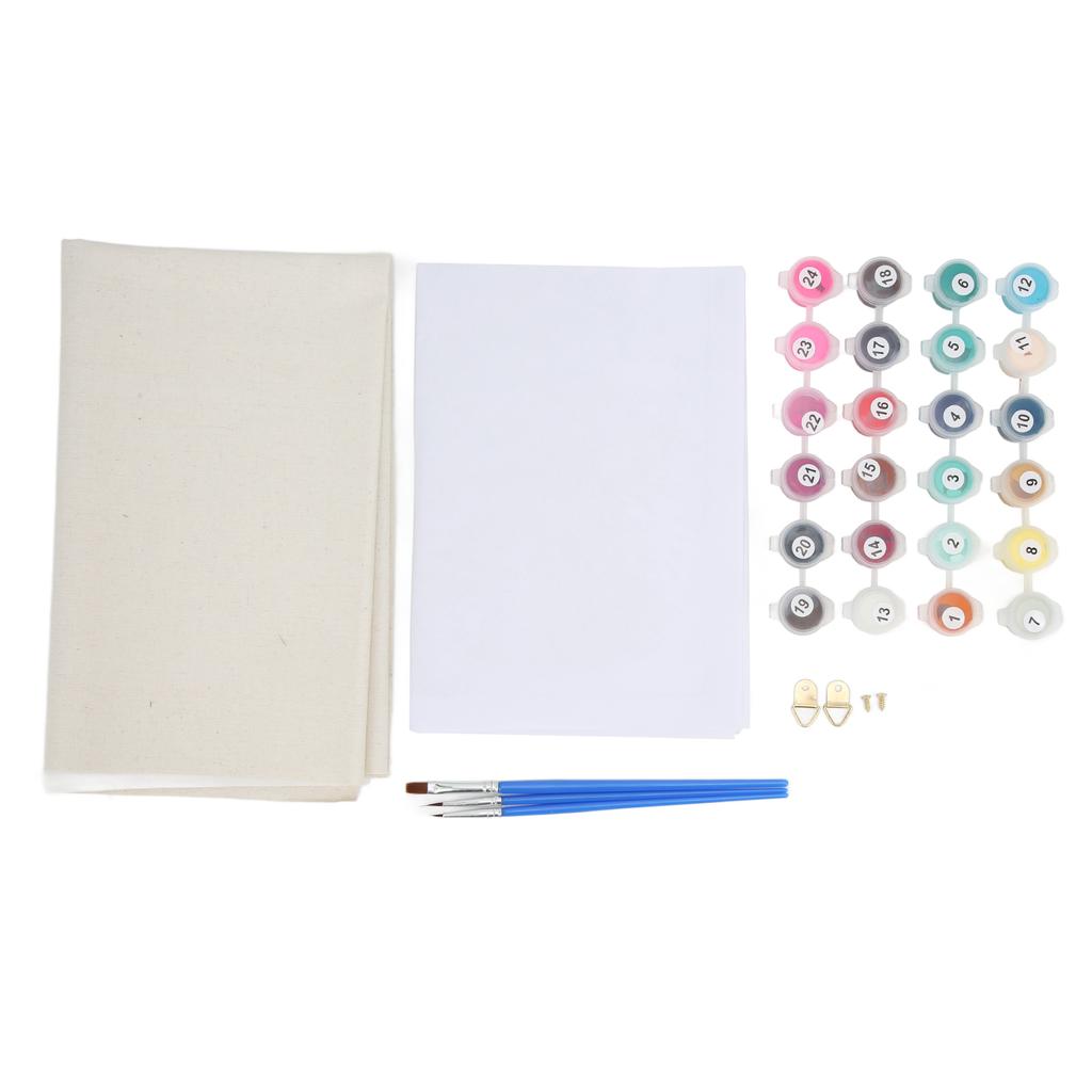 Paint By Numbers Big Ben 40x50cm Safe Nontoxic Acrylic Paint Easy Operation Exquisite Details DIY