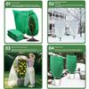 Pflanzenschutzhüllen Wiederverwendbarer Frostschutz Wintervliesbeutel Wickel Baumschutzhüllen für Außen Garten Topfpflanze Strauch
