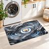 Flannel Kitchen Mat Manchester City Soft Area Rug Non Slip Floor Carpet Home Decoration