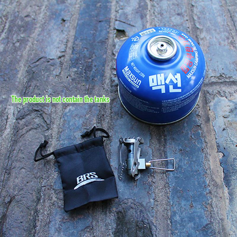 Mini Réchaud De Camping En Titane 26g - Brûleur Ultra-léger 3000T Pour Randonnée
