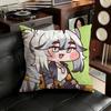 Cute Game TTrickcal Anime Pillow Case Antidustmite Pillowcase Invisible zipper silky short plush Sofa cushion cover