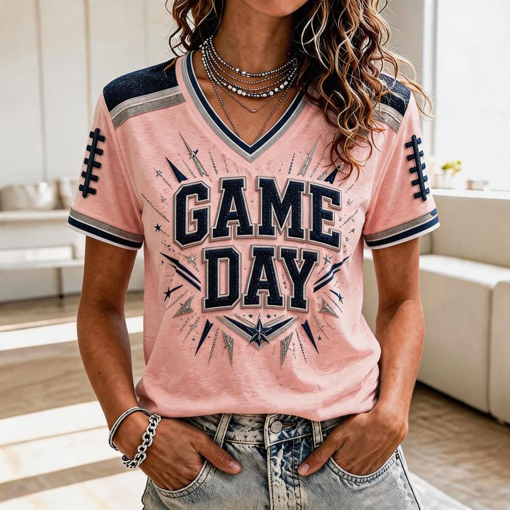 Conjunto de Animación de Fútbol para Mujer para Uso Diario, Uniforme de Equipo Deportivo