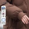 XueZhongFei Women's Thick 90% Down Mid-Length Winter Coat