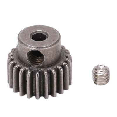 Motor Gear Iron Durable 14mm Pinion Motor Gear with Machine Screw for 104001 1 10 Remote Control Car