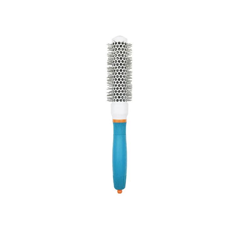 Hair Styling Hair Brush Nylon Comb Thermal Aluminum Tube Round Barrel Hair Comb Professional Salon Hair Brush Hair Rollers Tools
