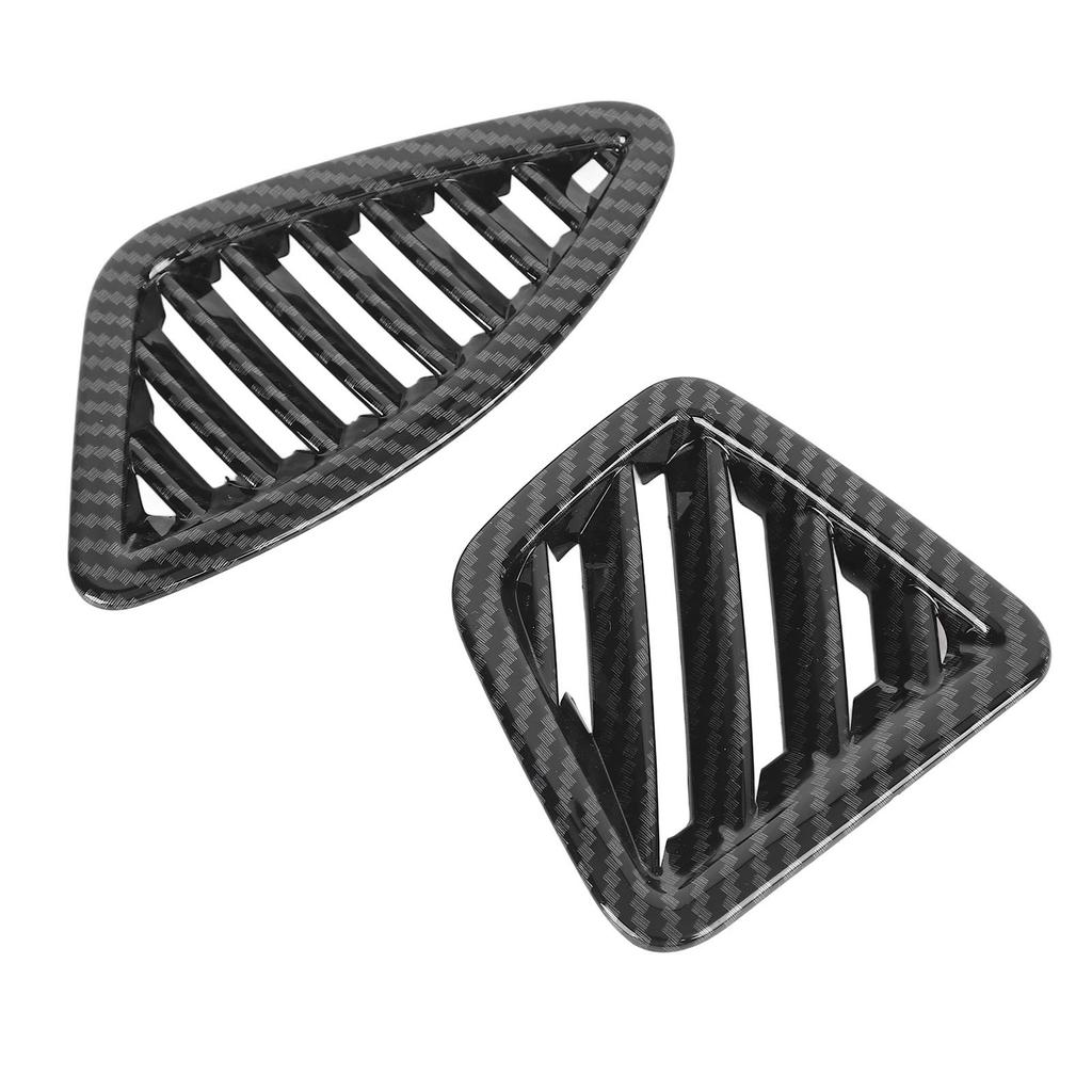 2 Stück Seitenlüftungsblende links rechts Kohlefaser-Stil stilvoller Look für NQ5 2022 bis
