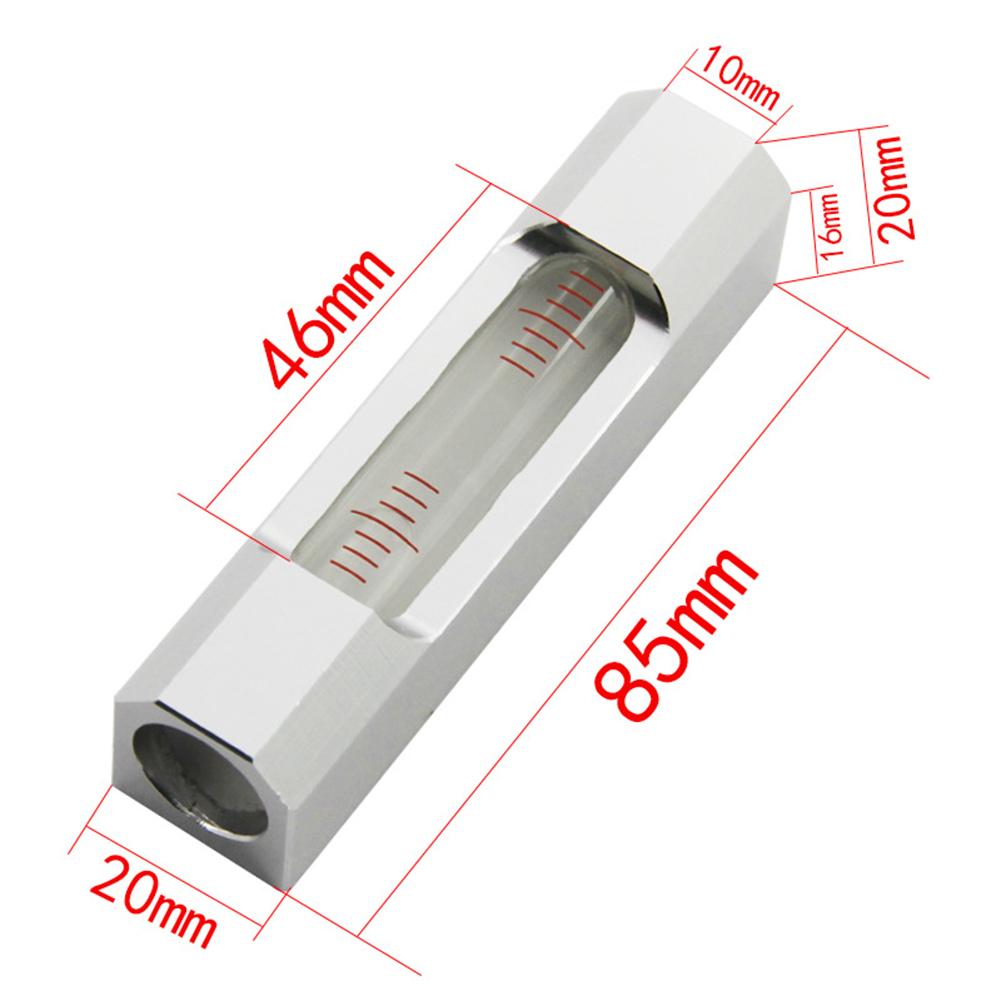 Portable 85mm Strip Level Meter 0.02mm/m Accuracy Bubble Vial High Level For Home Improvement Woodworking Tool