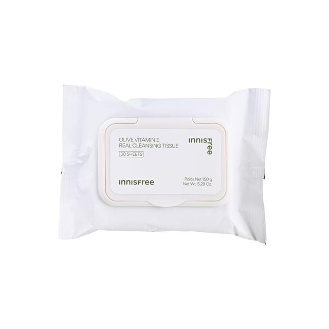 Innisfree Olive Vitamina E Salviette Struccanti Real 30 pezzi + REGALO CASUALE