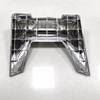 Chrome Silver ABS Saddlebag Lid Spoiler Cover (1 Pair) for Ha