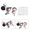 Figure Ornament Car Dashboard Decor Doll Interior Lovely Parts Replacement Sweet Tool Universal Vehicle Cartoon