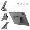 Schutzhülle für iPad mit Stifthalter für iPad 10.2 und Pro 11, inklusive erhöhtem Aufstellfuß.