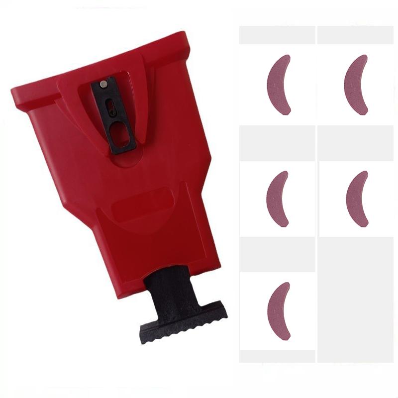 Professional Electric Chainsaw Sharpener Whetstone Tool For Woodworking Chain Saw Grinding Fixture Fast Sharpening Tool Durable Hardware Equipment