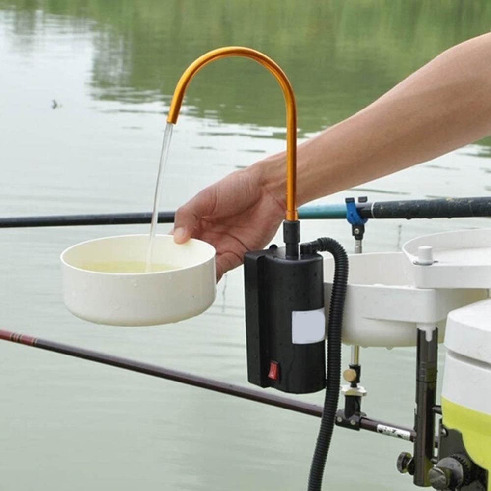 Easy to Use Fishing Water Absorber Battery Powered Water Pump  Outdoor Fishing