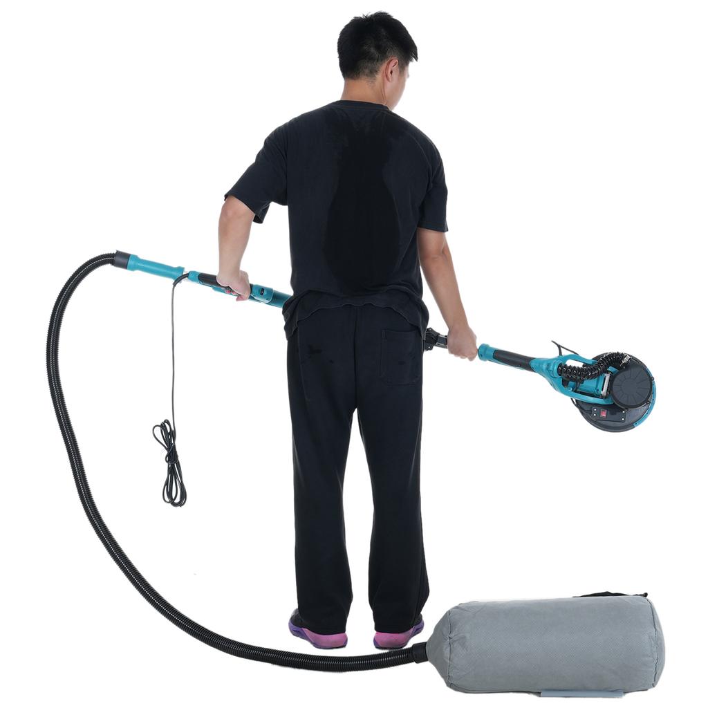 Drywall Sander, 1250W Electric Wall Sander with Vacuum Attachment, Power Ceiling Sander Tool with 5 Variable Speed 800