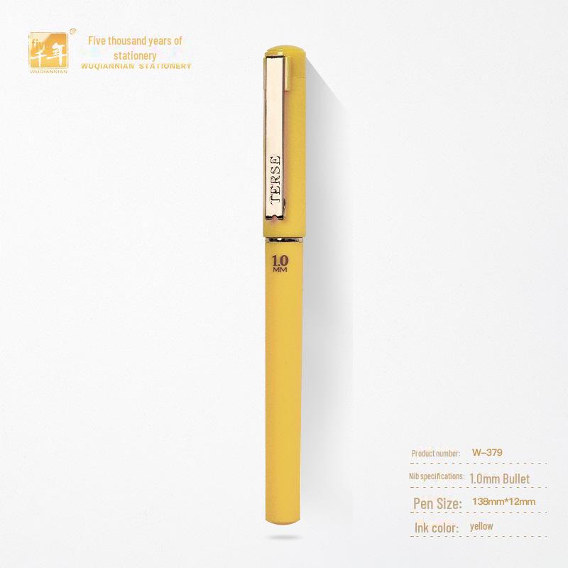Five Thousand Years Cross-Border Quick-Dry Calligraphy Pen: Large Capacity, Custom Logo, Ideal for Signature & Advertising