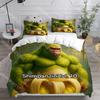 3D Ai Italian Brainrot Tung Tung Sahur Bedding Set Single Twin Full Queen King Size Bed Set Kids Bedroom Duvetcover Set