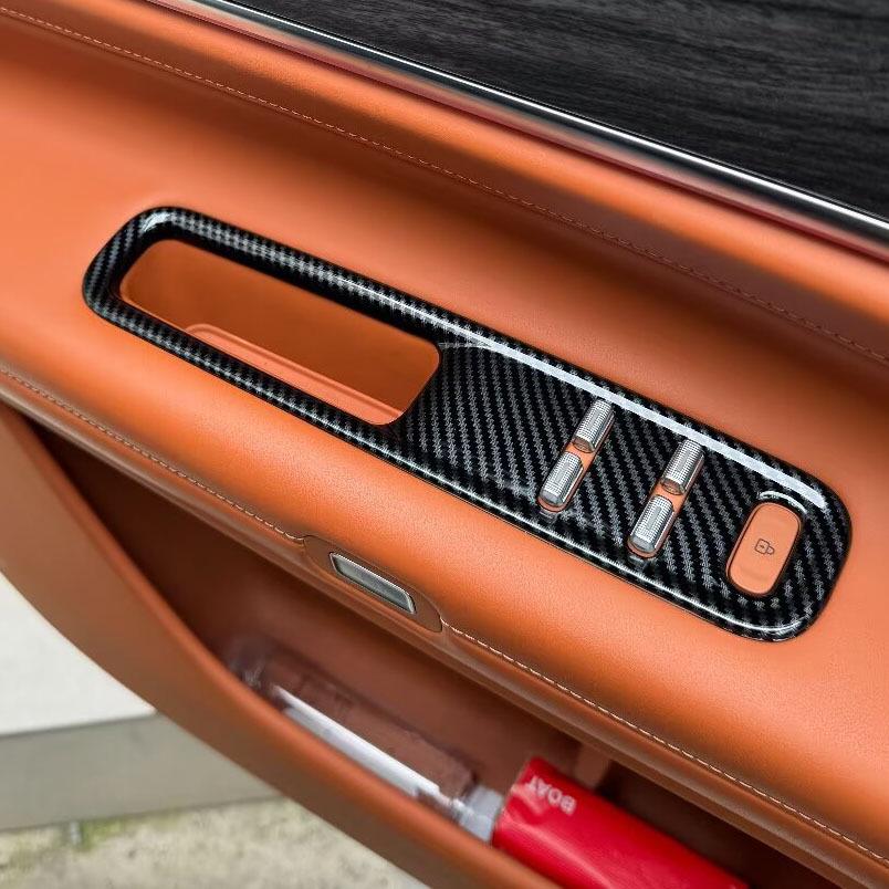 Compatible with 24 Seres M9 Models: Steering Wheel Air Outlet, Armrest, Door Trim, and Gear Frame Interior