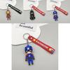 Marvel And Dc Hero Keychain Set Durable And Colorful Superheroes Keyring For Kids And Adults