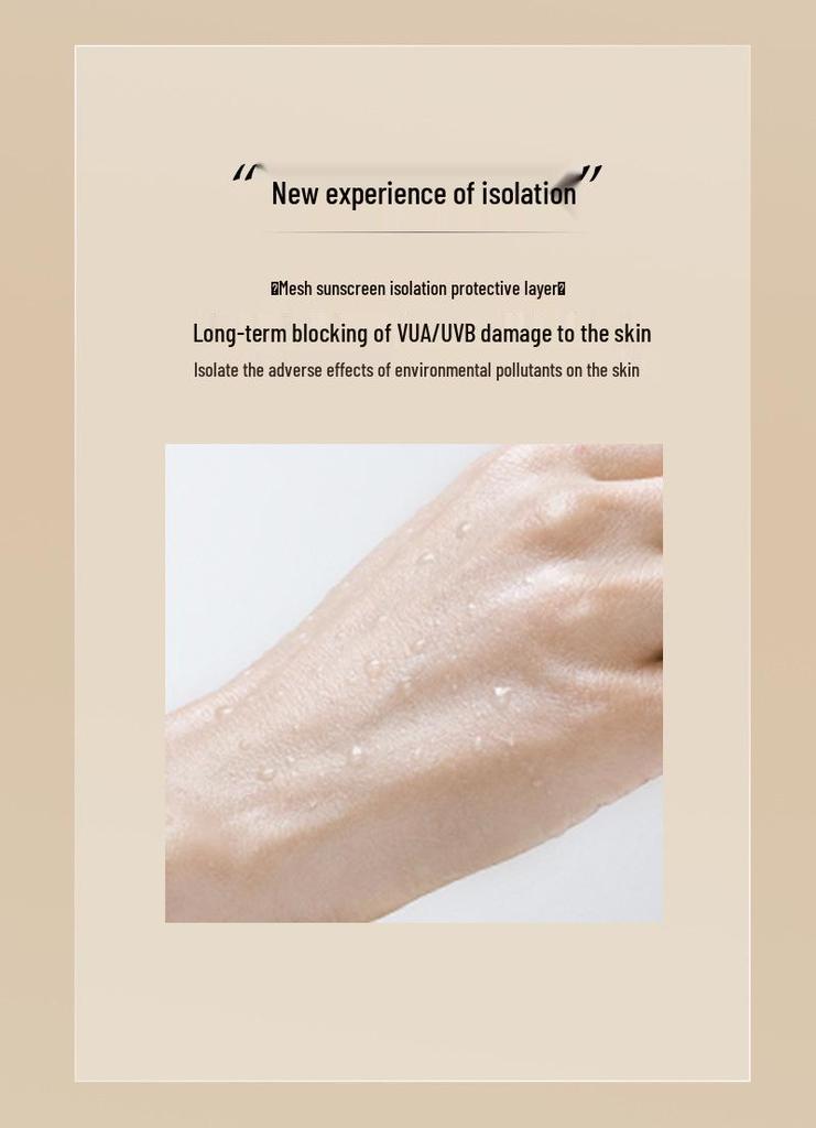 Isolierender Sonnenschutz LSF 50+ Nicht fettend: Erfrischend, Wasserdicht, Schweißresistent, Langanhaltender UV-Schutz, Kein Weißeln