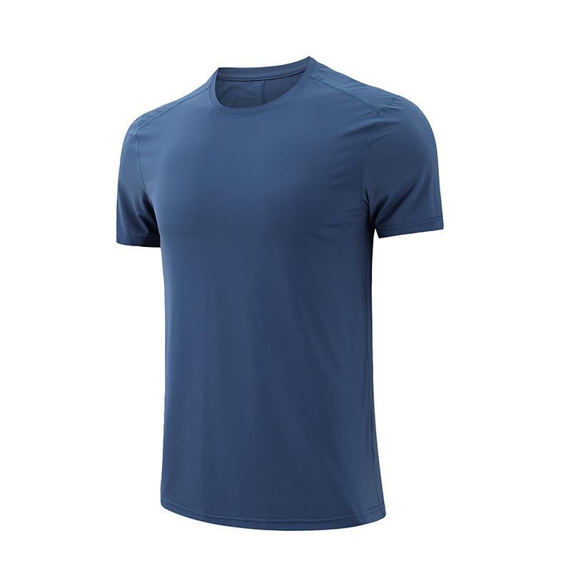 Men's Summer Ice Silk Slim Fit Quick-Dry Sports T-Shirt