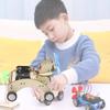 Children's Diy Wooden Science Wind-powered Small Car Model Kit Customizable Educational Toy