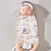Spring/Summer Pure Cotton Anti-Startle Newborn Swaddle Blanket